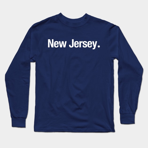 New Jersey. Long Sleeve T-Shirt by TheAllGoodCompany